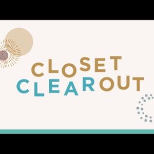 Closet sale! Most things $10 to sell fast!